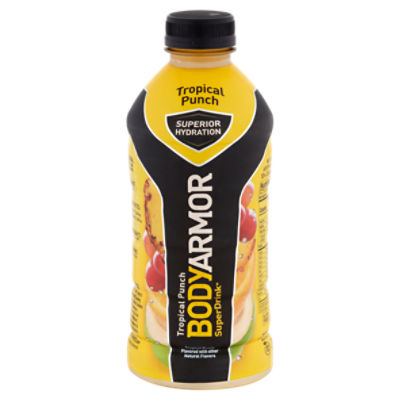 BodyArmor SuperDrink Tropical Punch Sports Drink, 28 fl oz