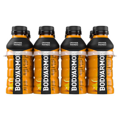 BodyArmor SuperDrink Orange Mango Sports Drink, 12 fl oz, 8 count The