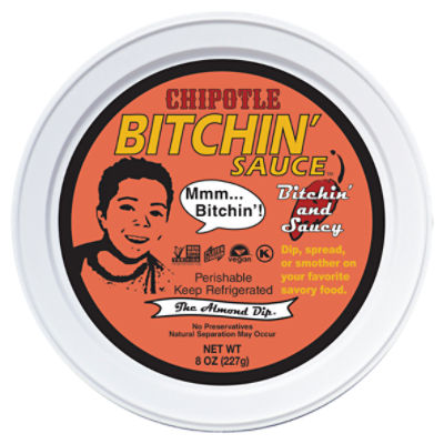 Bitchin' Sauce® Chipotle - The Almond Dip