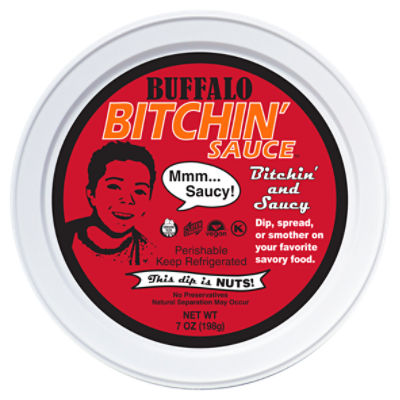 Bitchin' Sauce Bitchin' Sauce® Buffalo - The Almond Dip, 7 Ounce 