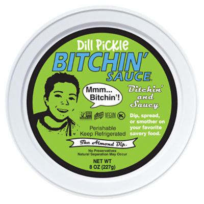 Bitchin' Sauce Dill Pickle Sauce, 8 oz