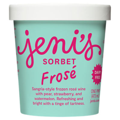 Jeni's Frosé Sorbet, one pint Fairway
