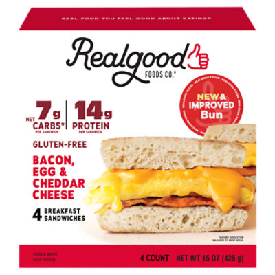 Real good breakfast deals sandwiches