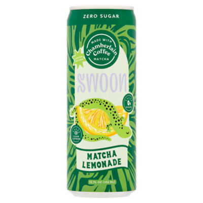 SWOON Zero Sugar Matcha Lemonade Limited Edition, 12 fl oz