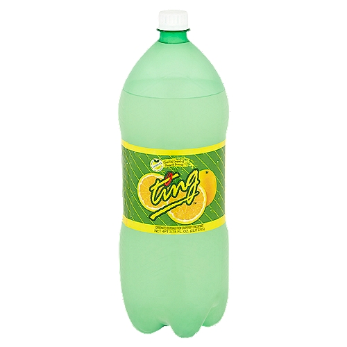 Ting Sparkling Grapefruit Flavoured Beverage, 2 liters
Carbonated Beverage from Grapefruit Concentrate

A drop of Caribbean sunshine.
Ting is the ultimate thirst quencher. Lightly carbonated, natural citrus refreshment, made with real Caribbean grapefruit.