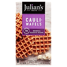 Julian's Recipe Cauli-Wafels Original Classic Recipe Cauliflower Wafels, 8 count, 8 oz