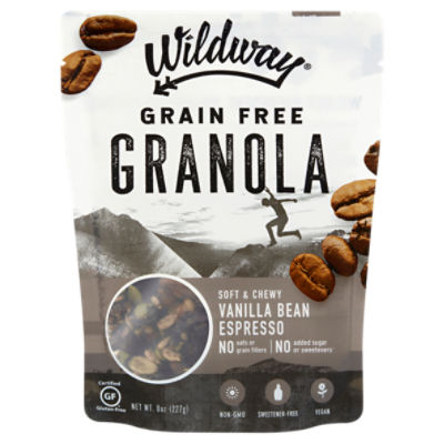 Wildway Soft & Chewy Vanilla Bean Espresso Grain Free Granola, 8 oz