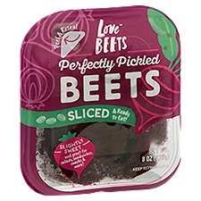 Love Beets Perfectly Pickled Sliced, Beets, 8 Ounce
