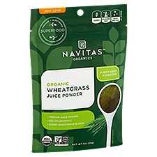Navitas Organics Wheatgrass Juice Powder, 1 oz