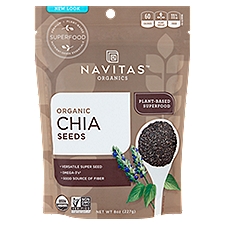 Navitas Organics Organic Chia Seeds, 8 oz