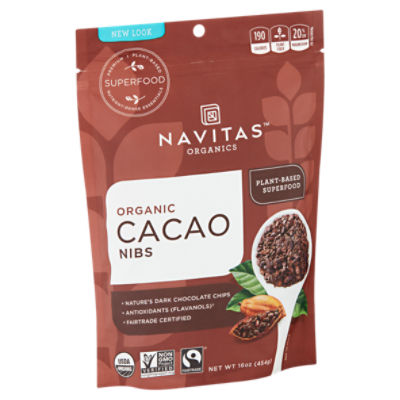 Navitas Organics Organic Cacao Nibs, 16 oz Fairway