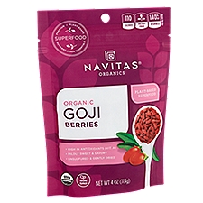 Navitas Organics Organic Goji Berries, 4 oz