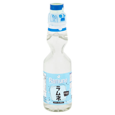 SNOWFOX Original Flavor Ramune Carbonated Soft Drink, 6.76 fl oz