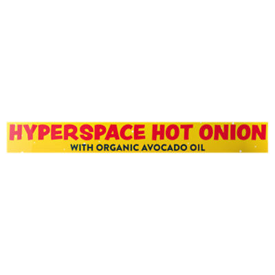 LesserEvil Moonions Hyperspace Hot Onion Crunchy Organic Corn Rings, 6 oz