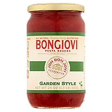 Bongiovi Brand Garden Style , Pasta Sauce, 24 Ounce