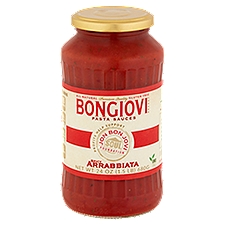 Bongiovi Brand Pasta Sauce, Spicy Arrabbiata, 24 Ounce