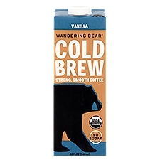 Wandering Bear Vanilla Cold Brew Coffee, 32 fl oz