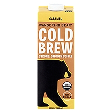Wandering Bear Caramel Cold Brew Coffee, 32 fl oz