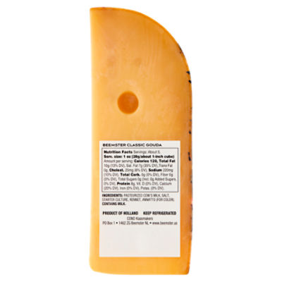Beemster Classic Gouda Premium Dutch Cheese, 5.3 oz