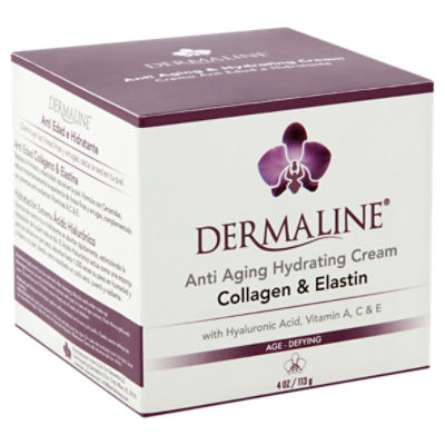 Dermaline Collagen & Elastin Anti Aging Hydrating Cream, 4 oz