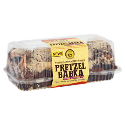 Yoni's Pretzel Challah Pretzel Babka Bubby's Chocolate, 24 oz