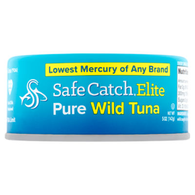 Safe Catch Elite Pure Wild Tuna, 5 oz - Gourmet