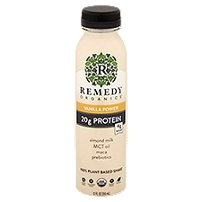 Remedy Organics Almond Milk, MCT Oil, Maca, Prebiotics Vanilla Essentials, Drink, 12 Fluid ounce