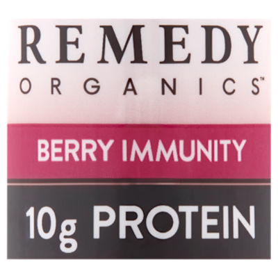 Remedy Organics Berry Immunity 100% Plant Based Shake, 12 fl oz