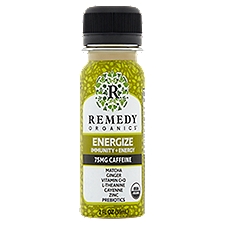 Remedy Organics Energize Immunity + Energy Drink, 2 fl oz