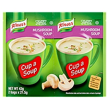 Knorr Cup a Soup Mushroom Soup, 21.5 g, 2 count