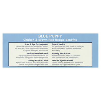 Blue buffalo puppy food feeding clearance chart