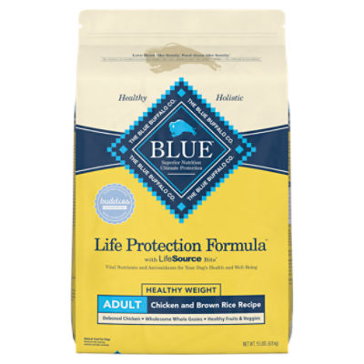 What are the ingredients in blue buffalo hotsell dog food