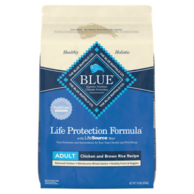 The Blue Buffalo Co. Blue Life Protection Formula Natural Food for Dogs, Adult, 15 lbs