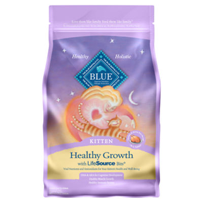 Blue Buffalo Healthy Growth Natural Kitten Dry Cat Food Chicken