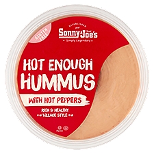 Sonny & Joe's Hot Enough Hummus with Hot Peppers, 16 oz
