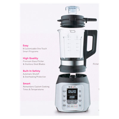 Instant Ace Nova Cooking & Beverage Blender - Silver for sale