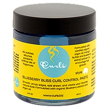 Curls Blueberry Bliss Curl Control Paste, 4 fl oz, 4 Fluid ounce