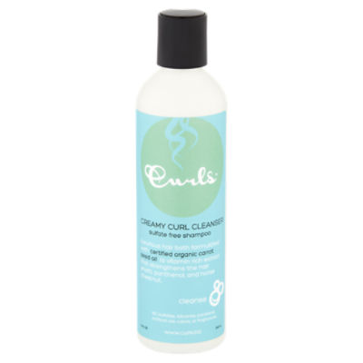 Curls Creamy Curl Cleanser Sulfate Free Shampoo, 8 fl oz