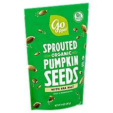 Go Raw Sprouted Organic Pumpkin Seeds with Sea Salt, 14 oz