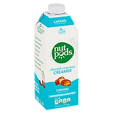 Nutpods Creamer Caramel Almond + Coconut, 25.4 Fluid ounce