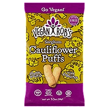 Vegan Rob's Sorghum, Cauliflower Puffs, 3.5 Ounce