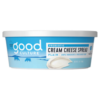 Good Culture Plain Probiotic Cream Cheese Spread, 7 oz