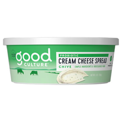 Good Culture Chive Probiotic Cream Cheese Spread, 7 oz