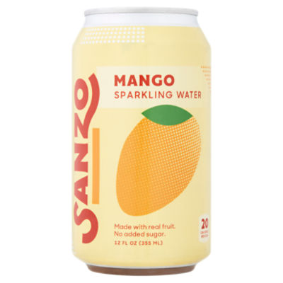 Sanzo Mango Sparkling Water, 12 fl oz