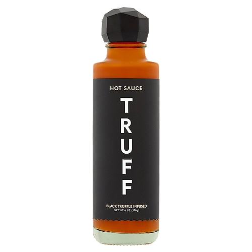 Truff Black Truffle Infused Hot Sauce, 6 oz
Our Sauce
Made with the finest red chili peppers and infused with black winter truffle