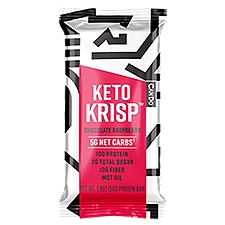 CanDo Keto Krisp Chocolate Raspberry Protein Bar, 1.8 oz
