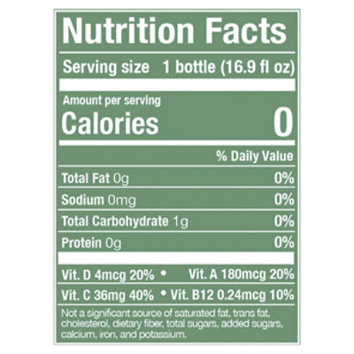 Chlorophyll Water Enhanced Purified Mountain Spring Water Beverage + Vitamins, 16.9 fl oz