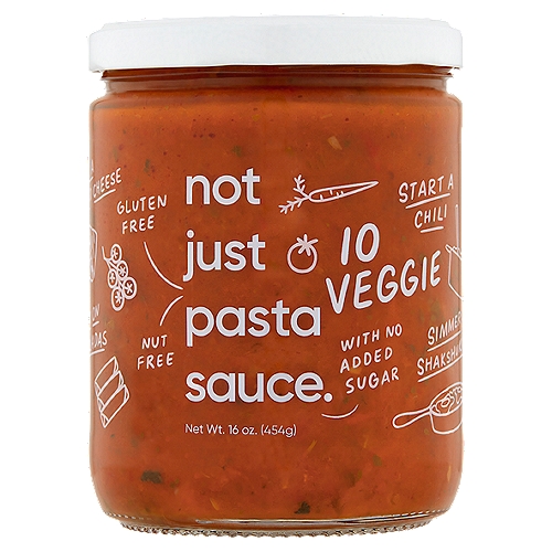 Not Just 10 Veggie Pasta Sauce, 16 oz