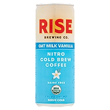 Rise Brewing Co. Oat Milk Vanilla Nitro Cold Brew Coffee, 7 fl oz