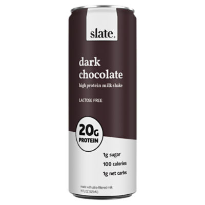 Slate Dark Chocolate UltraFiltered Milk, 11 fl oz ShopRite